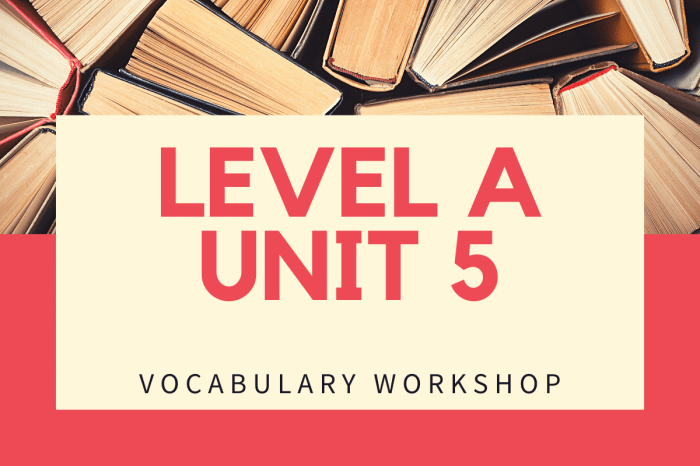 Vocabulary workshop level a unit 6 answers