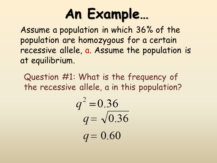 Hardy weinberg practice problems with answer key