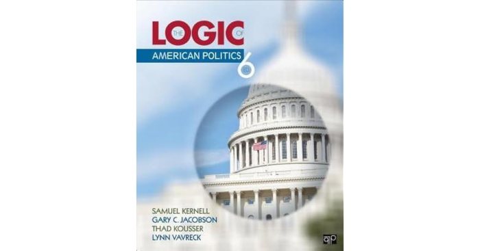 Logic of american politics 11th edition pdf