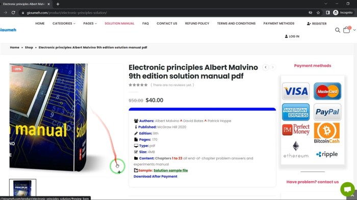 Electronic principles albert malvino solution