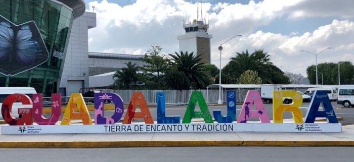 Thousands of travelers pass through the airport in guadalajara